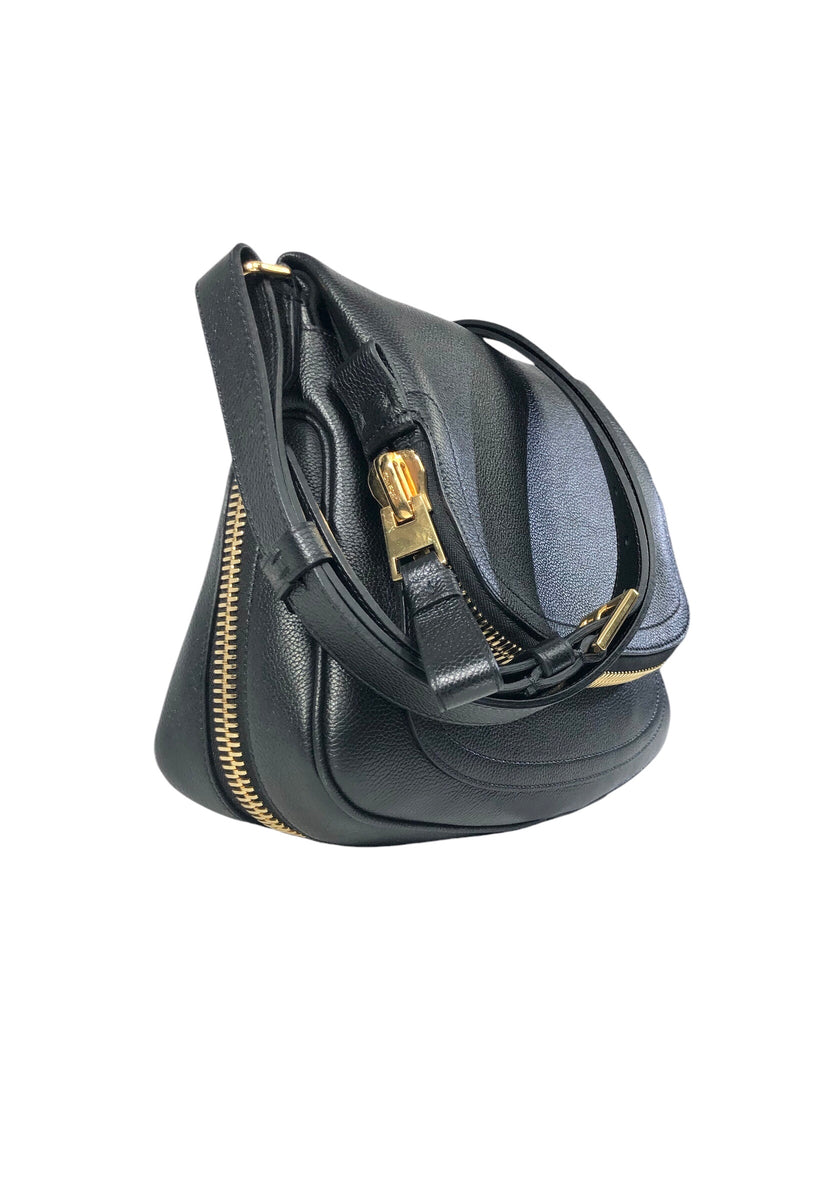 Jennifer Medium Double Strap Bag Grained Calf Leather