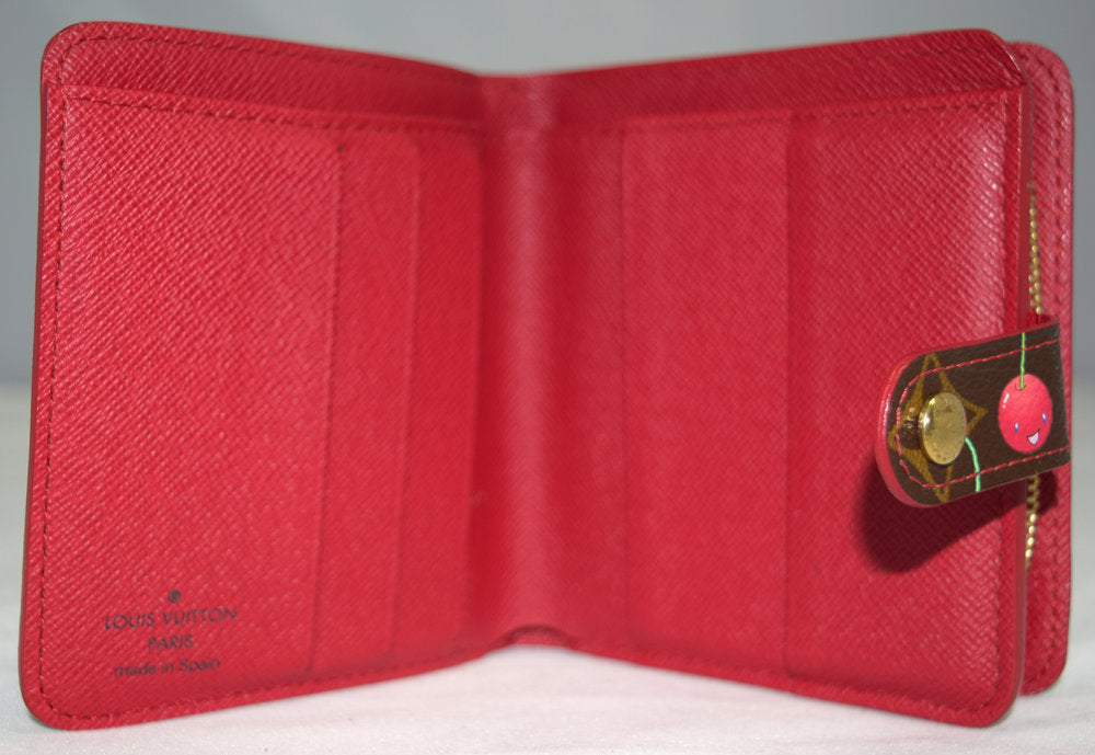 Louis Vuitton Murakami Cherries Coated Canvas Wallet – Season 2 Consign