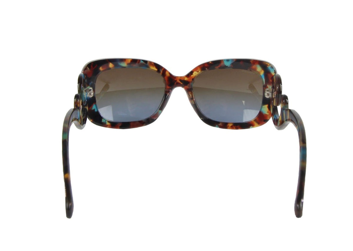 Pr27os Prada Sunglasses Baroque Swirl Black Square PR27OS SPR 27O