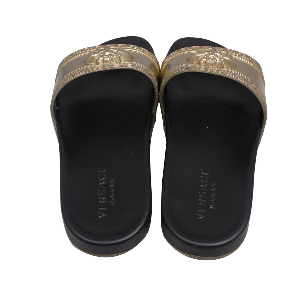 Versace medusa clearance head beach slides