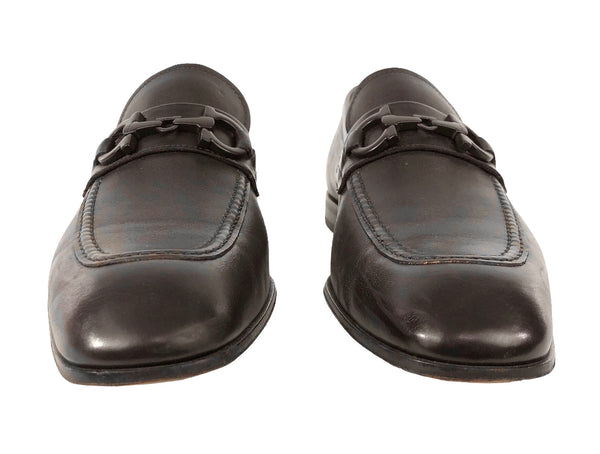 Salvatore Ferragamo Brown Dress Shoes