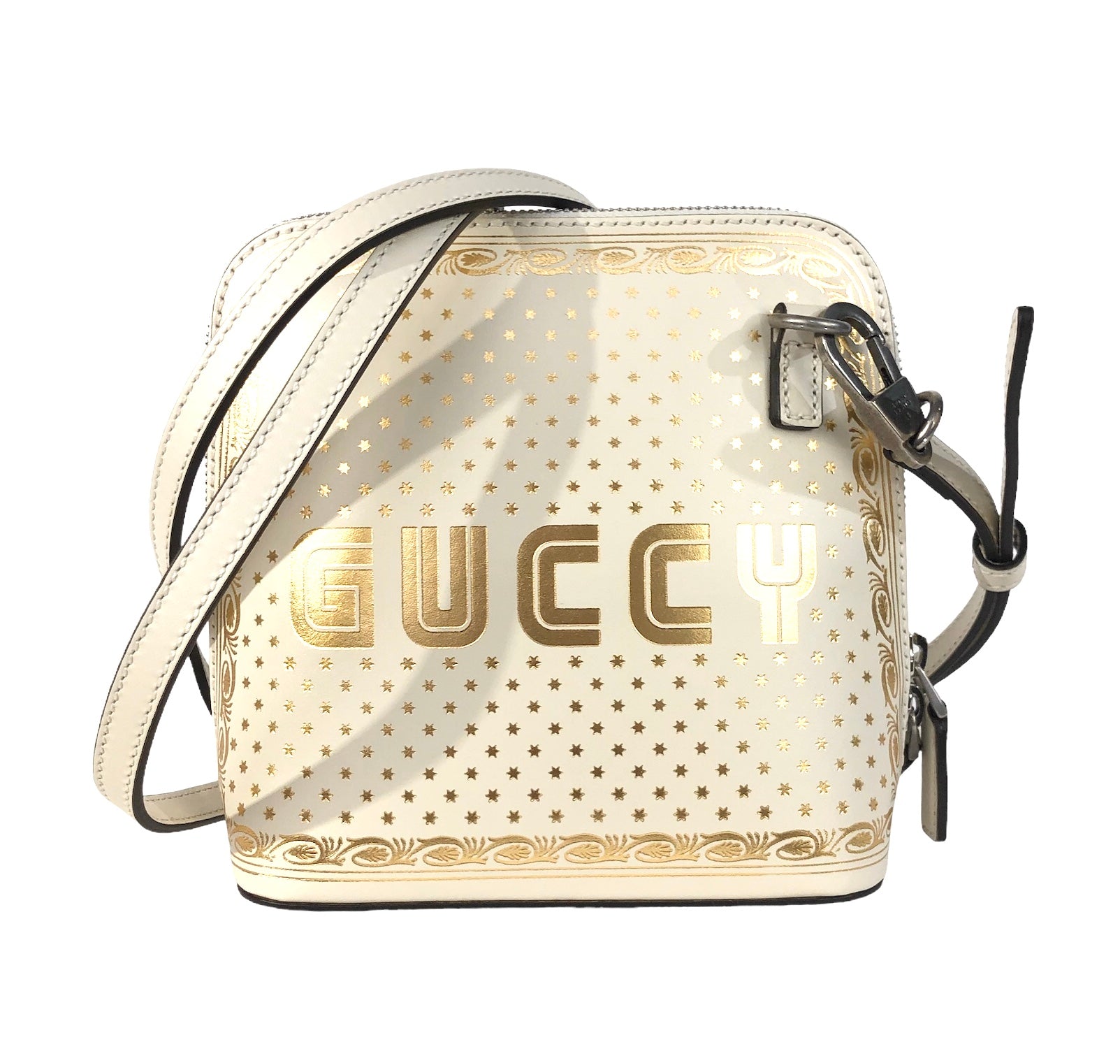 X SEGA Guccy Stars Mini Dome Crossbody Shoulder Bag