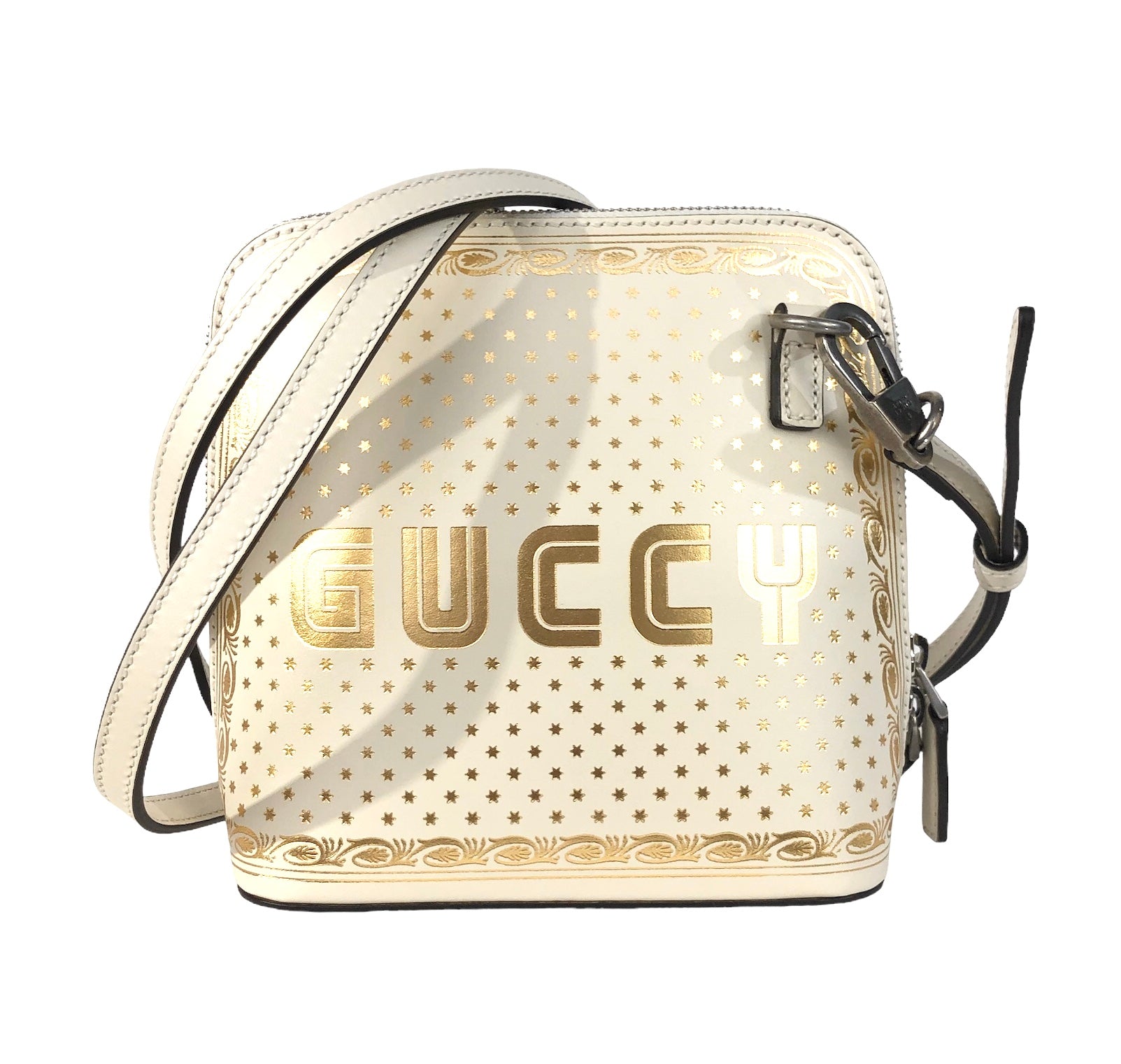 X SEGA Guccy Stars Mini Dome Crossbody Shoulder Bag