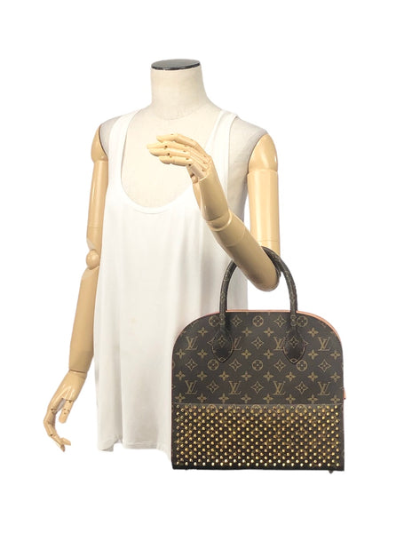 Louis Vuitton Monogram Iconoclasts Shopping Bag designed by Christian Louboutin