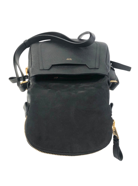 Jennifer Medium Double Strap Bag Grained Calf Leather