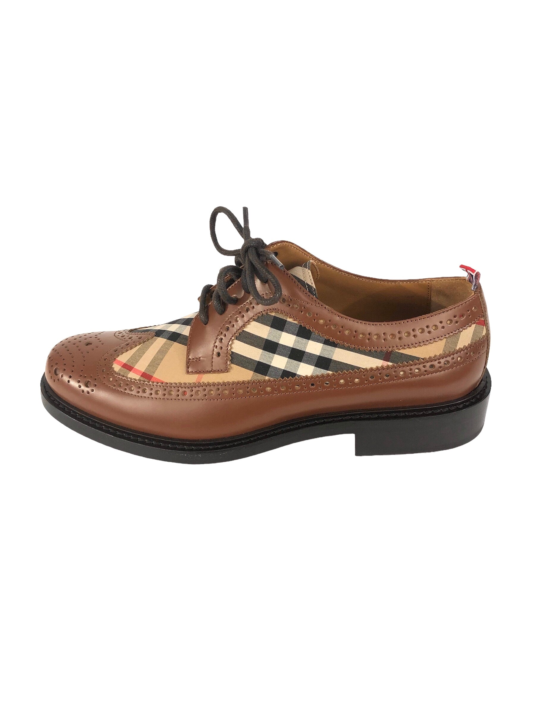 円高還元 Tan Arndale Archive Size | Shoes Derby Leather Brogue Check 靴