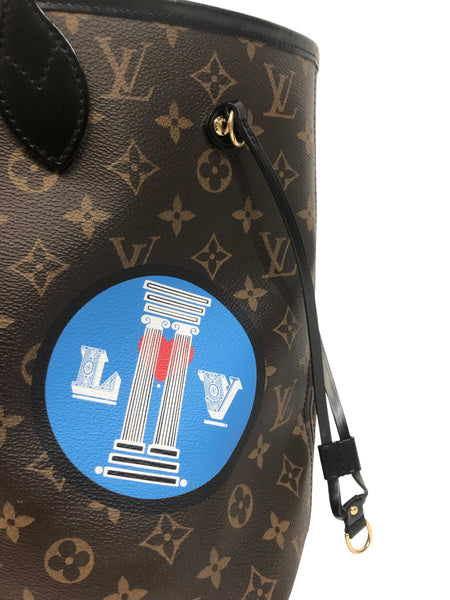 Limited Edition Neverfull MM "My LV World Tour" Tote