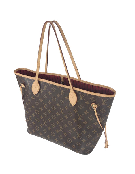 Neverfull MM Monogram Cherry with Pochette