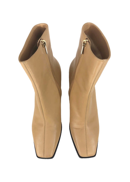Bryelle Leather Ankle Boots | US 8.5 - IT 38.5