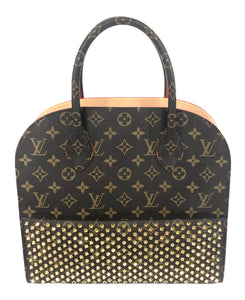 Louis Vuitton Monogram Iconoclasts Shopping Bag designed by Christian Louboutin