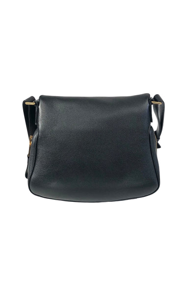 Jennifer Medium Double Strap Bag Grained Calf Leather