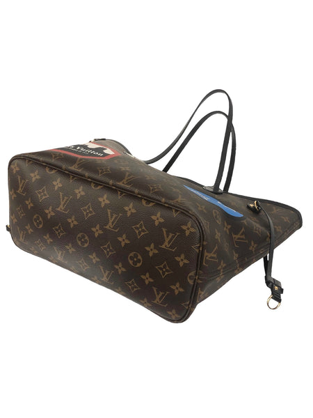 Limited Edition Neverfull MM "My LV World Tour" Tote