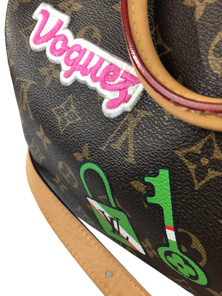 Limited Edition Monogram Patches Speedy 30 Bandouliere Bag