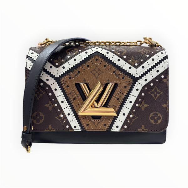 Louis Vuitton Brogue Monogram Canvas Twist MM Bag