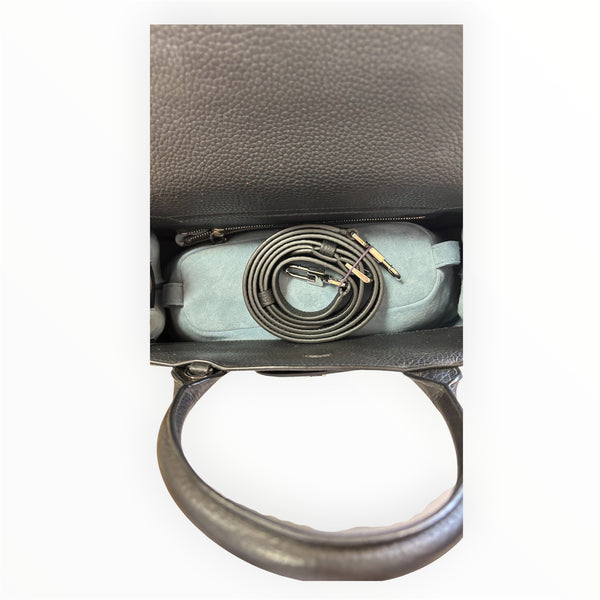 Asprey Steamer Handbag in Black