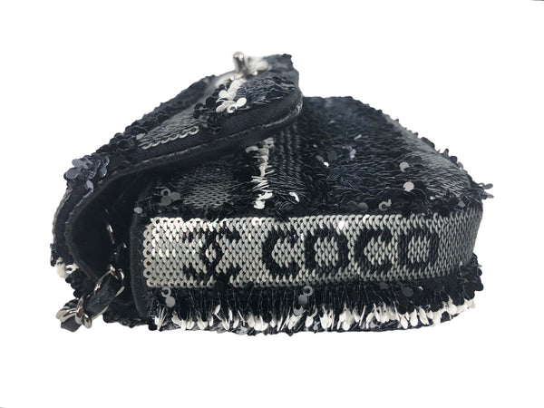 2022 Sequin Coco Clutch with Chain