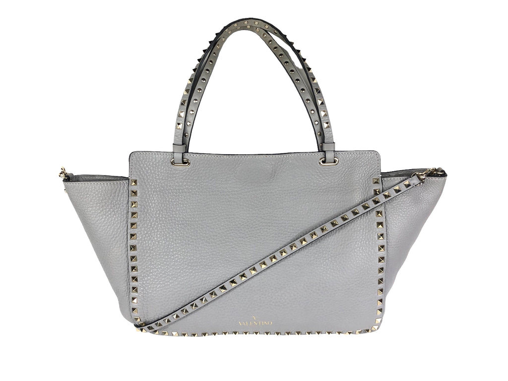 valentino rockstud tote bag