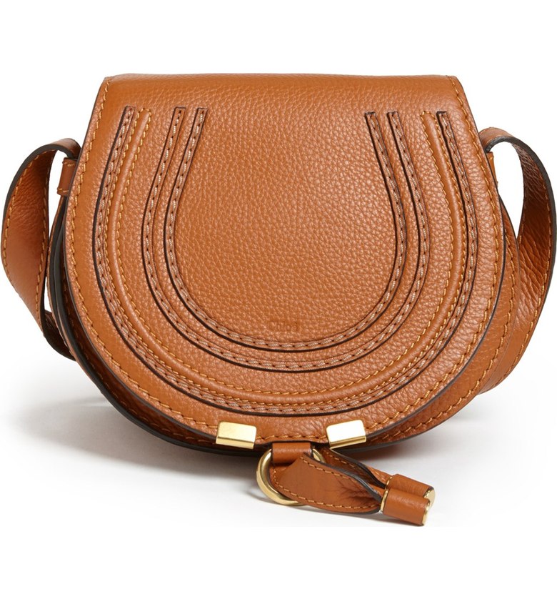 Chloè 'Mini Marcie' Leather Crossbody Bag