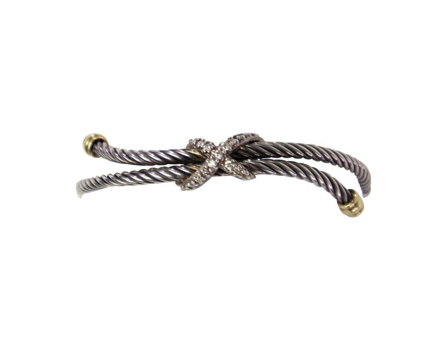 David Yurman | Diamond X Bracelet