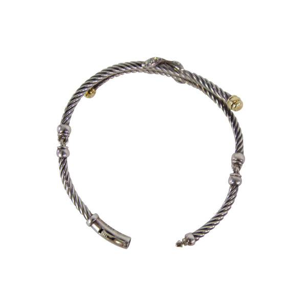 David Yurman | Diamond X Bracelet