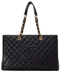 Chanel | Quilted Caviar Grand Shopper Tote GST XL