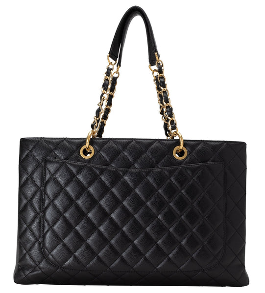 Chanel | Quilted Caviar Grand Shopper Tote GST XL