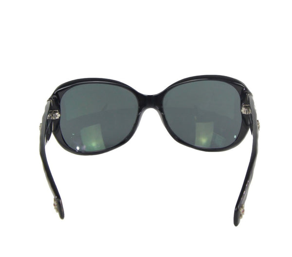 Black Quilted CC Sunglasses 5150-B