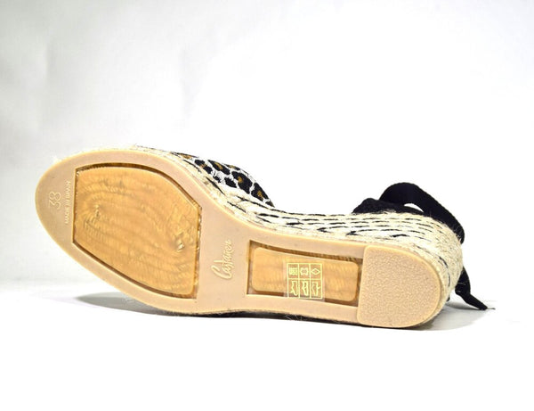 Leopard Print Espadrille | Size 8 US / 38 EU