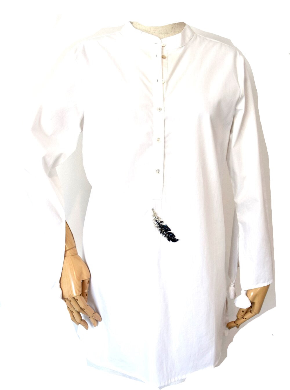 White Feather Tunic | Size Small