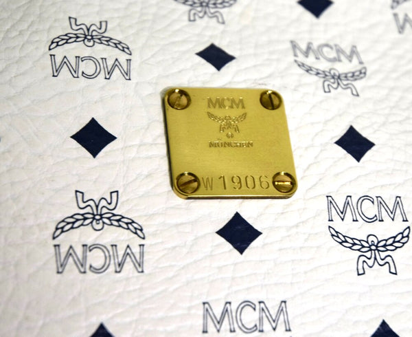 MCM | Monogram Visetos Zip Flat Pouch Poche