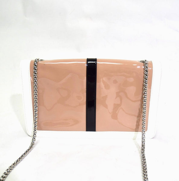 Christian Louboutin | Sweet Charity Nude Patent Cross Body bag
