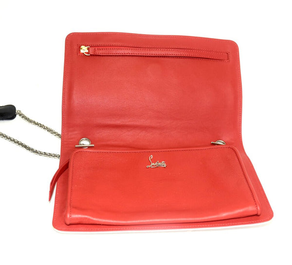 Christian Louboutin | Sweet Charity Nude Patent Cross Body bag