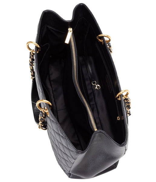 Chanel | Quilted Caviar Grand Shopper Tote GST XL