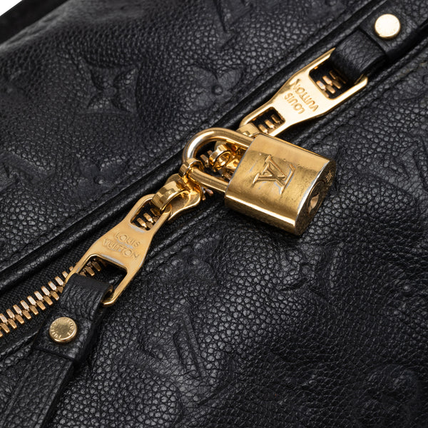 Louis Vuitton | Speedy Bandouliere 30 Empreinte Noir Leather Satchel