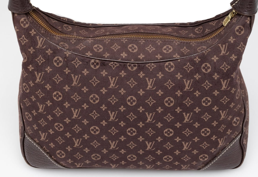 Louis Vuitton Lucille Monogram Mini Lin PM Black in Canvas with Brass - US