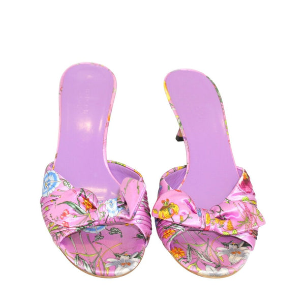 Peep Toe kitten Mule Sz6C/36C