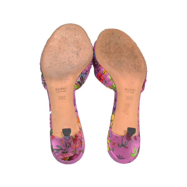 Peep Toe kitten Mule Sz6C/36C