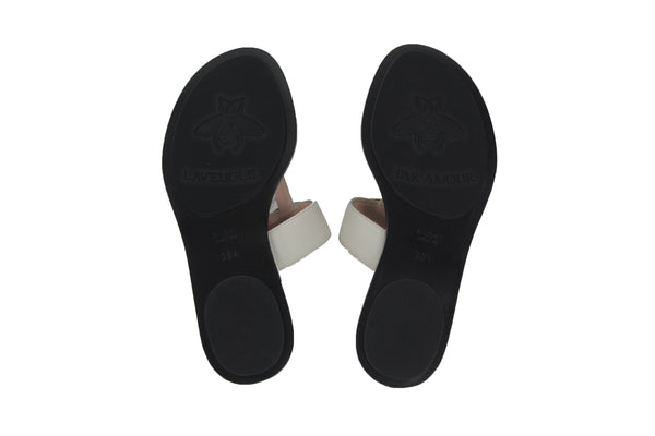 Marmont Leather Thong "GG" Sandals | Size 6.5