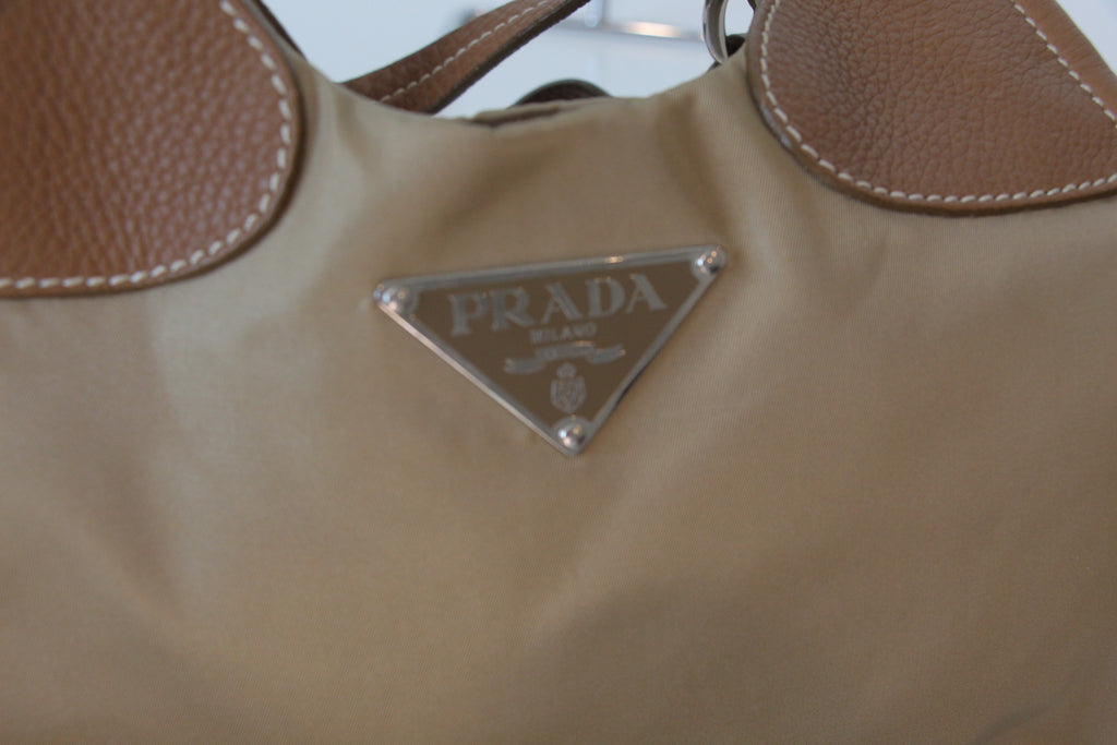 Prada  Tessuto Nylon Chain Shoulder Bag – Baggio Consignment