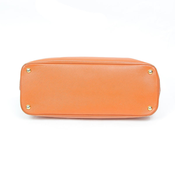Prada | Orange Leather Satchel