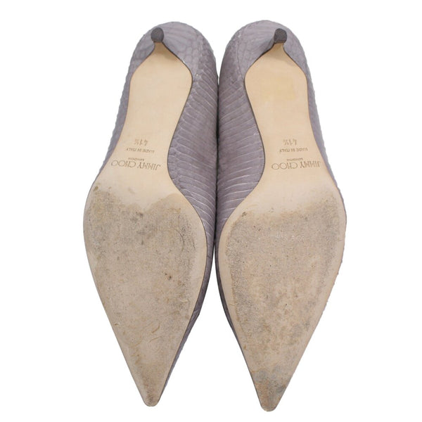 Jimmy Choo | Amelia Snake Grey Sz 11.5/41.5