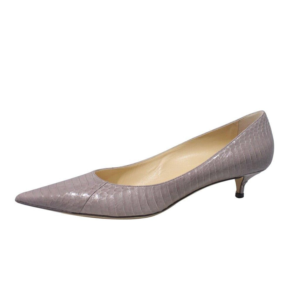 Jimmy Choo | Amelia Snake Grey Sz 11.5/41.5