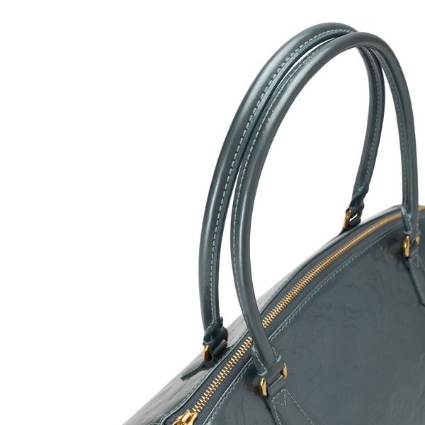 Sherwood GM Slate Blue Vernis MV Bag