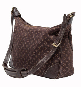 Louis Vuitton Monogram Boulogne Zip Hobo Shoulder Bag
