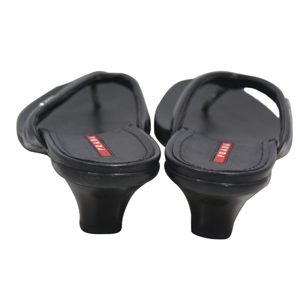 Sport Leather Thong Sandals | Size 7.5