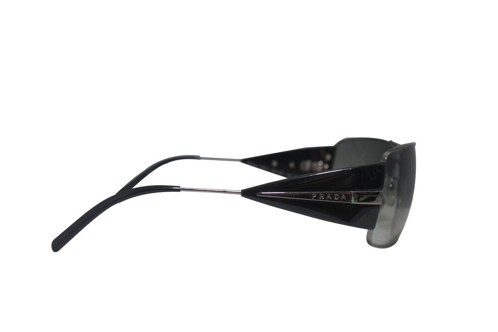 SPR55h 7JS-1A1 Silver/Gray Aviator Sunglasses – Baggio