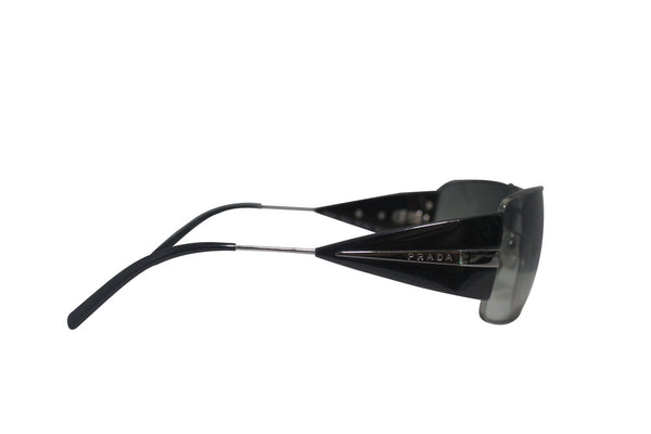 SPR55h 7JS-1A1 Silver/Gray Aviator Sunglasses