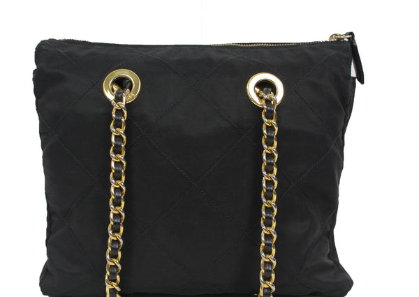 Prada | Tessuto Nylon Chain Shoulder Bag