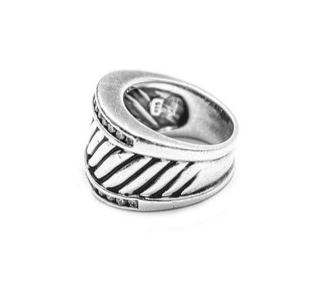 David Yurman | Diamond Cigar Band Ring