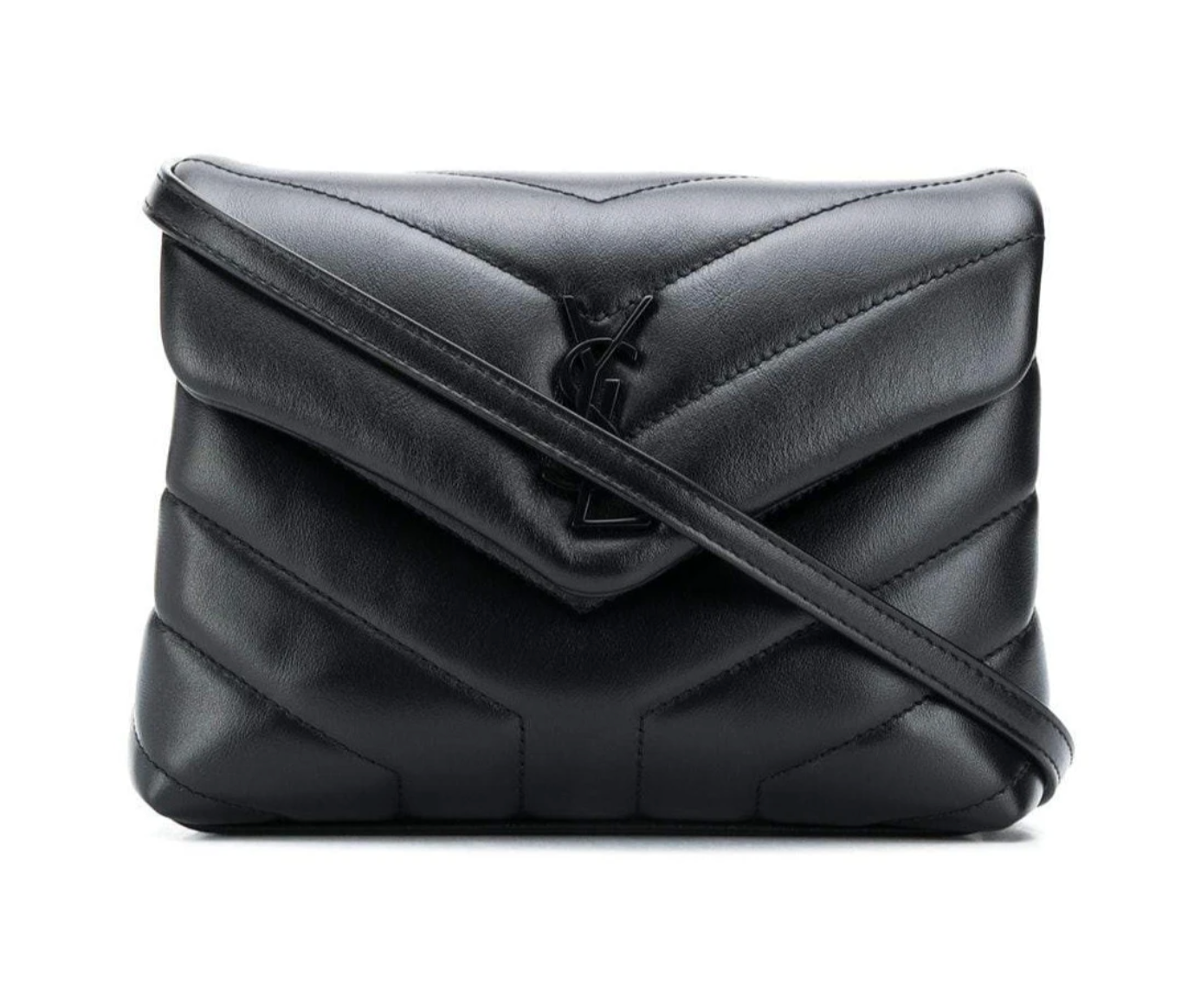Loulou Toy YSL Matelasse Calfskin Envelope Crossbody Bag